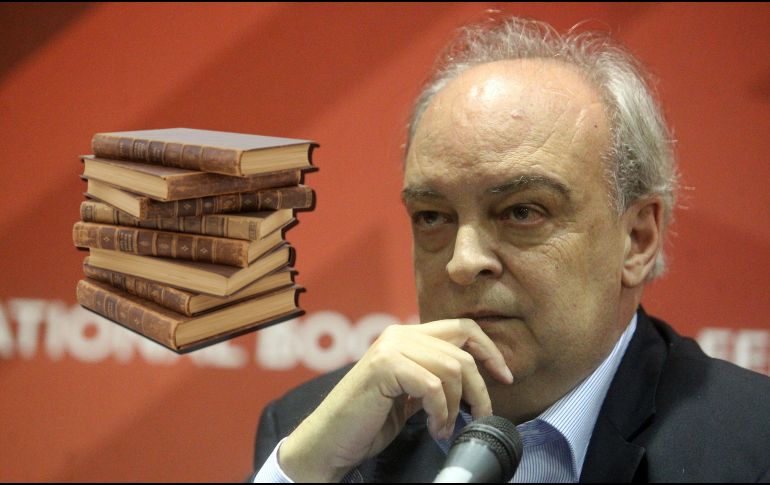 Enrique Vila-Matas cuando fue galardonado con el Premio FIL en Guadalajara. EL INFORMADOR / ARCHIVO