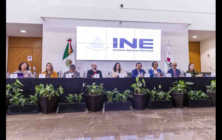 Tras la renuncia de Guadalupe Taddei por presunta corrupción, Blanca Cruz asume la presidencia interina del INE. SUN/Y. Osnaya