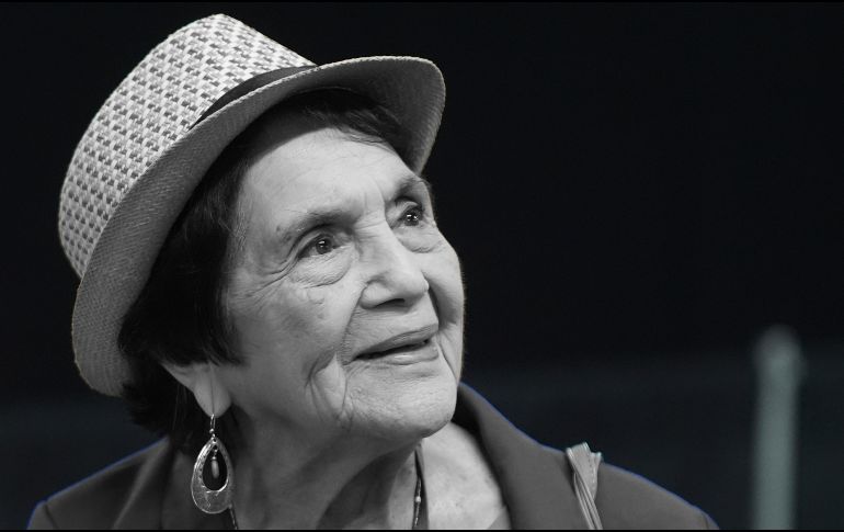 Huerta fue una figura cercana al Partido Demócrata y apoyó públicamente varias candidaturas presidenciales demócratas. AP / ARCHIVO