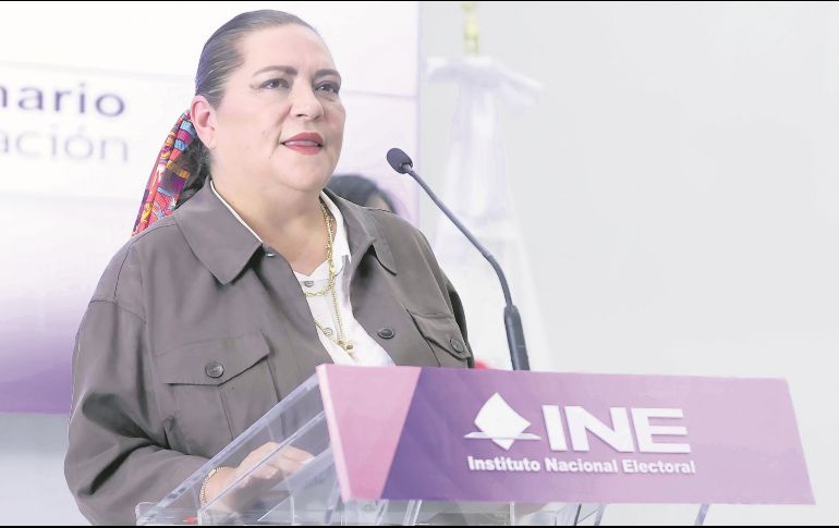 La gestión de Guadalupe Taddei quedó bajo cuestionamientos por las licitaciones del organismo electoral. EL UNIVERSAL