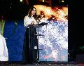 María Teresa Tirado Díaz, presidenta ejecutiva de Grupo Collins y madrina del Premio hizo un llamado a formar organizaciones donde el talento sea lo que realmente abra las puertas. EL INFORMADOR