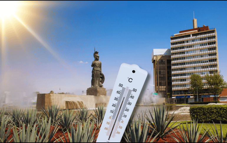 Conforme avance el reloj, el cielo despejado permitirá que los rayos del sol eleven rápidamente la sensación térmica en toda la región centro del estado. ESPECIAL / CANVA