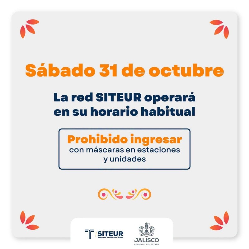 CORTESÍA/ Sistema de Tren Eléctrico Urbano.