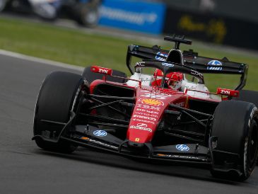 Charles Leclerc, durante la primera práctica libre del GP de México 2026. EFE / I. Esquivel