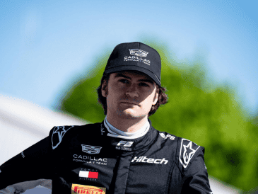 Herta ya forma parte del trabajo de desarrollo de Cadillac, particularmente mediante el simulador y su participación en entrenamientos libres. INSTAGRAM / @coltonherta