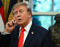 Trump habló en medio de una ola de rumores que apuntan a que Israel y Estados Unidos podrían retomar sus ataques contra Irán tras los comicios del martes. EFE/A. Gordon