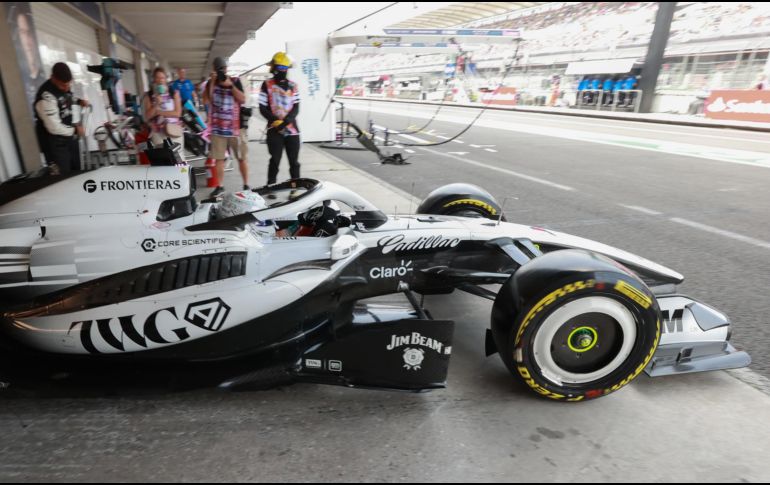 Cadillac no ha confirmado cambios en su alineación titular ni una fecha para que Herta pueda competir oficialmente en la F1. EFE / M. GUZMÁN