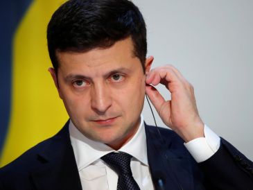 Zelenski (foto) tendría garantizada su seguridad en Moscú en caso de que se decida a viajar, aseguró el ministro Serguéi Lavrov. AFP/ARCHIVO