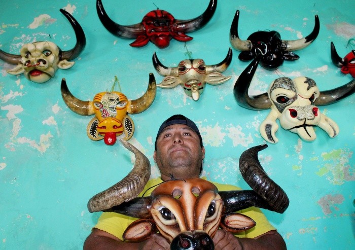 Máscaras de toros