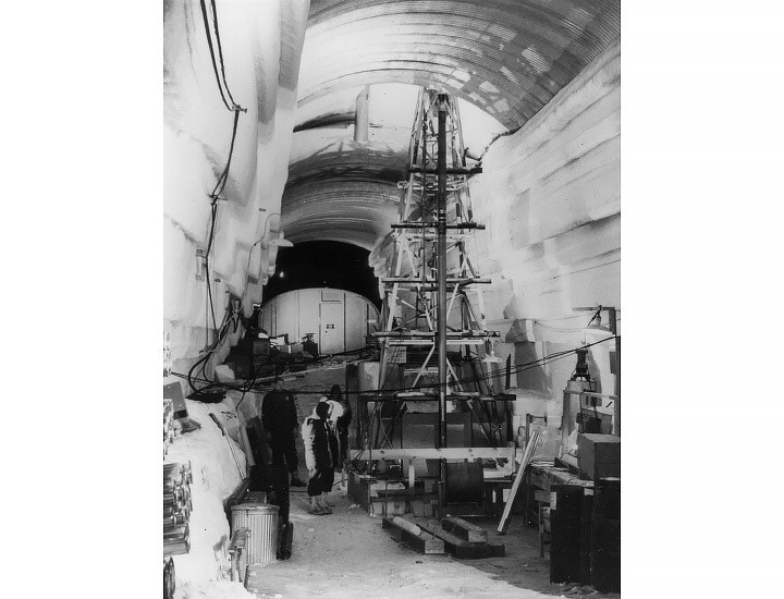 La estructura quedó bajo una intensa capa de hielo. NASA &nbsp;