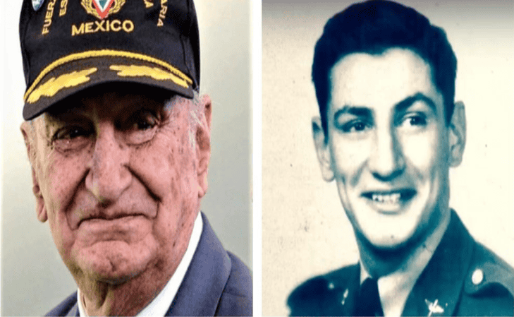 El sargento César Maximiliano Gutiérrez ingresó al Ejército Nacional el 20 de julio de 1942. SEDENA