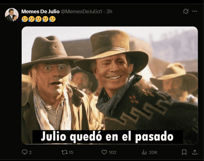 X/  @MemesDeJulio1  