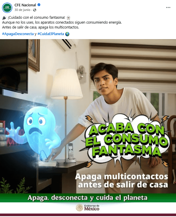 Facebook / CFE Nacional 