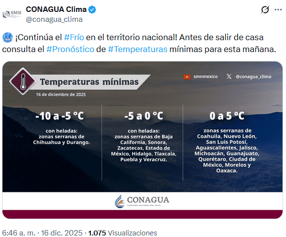&nbsp;x / @conagua_clima