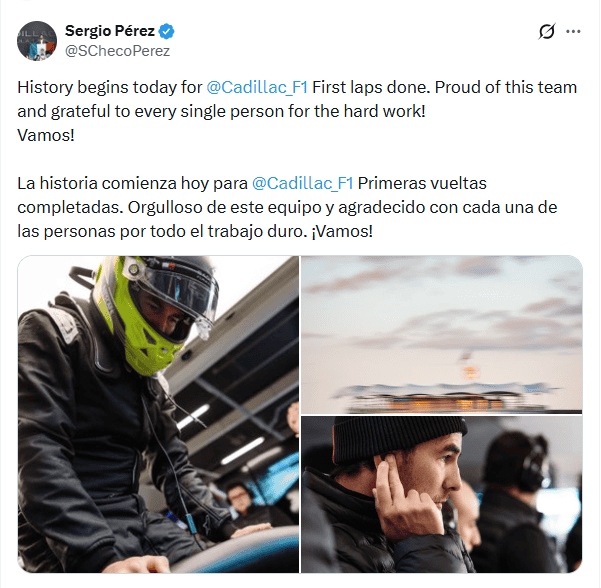 Captura de pantalla. X / @SchecoPerez&nbsp;