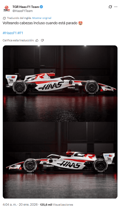 X / @HaasF1Team&nbsp;