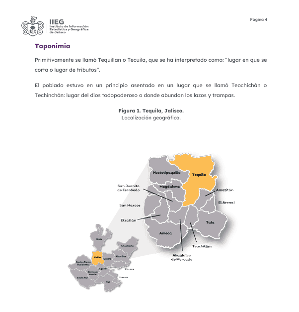 ESPECIAL / IIEG / Mapa General del Estado de Jalisco, 2012