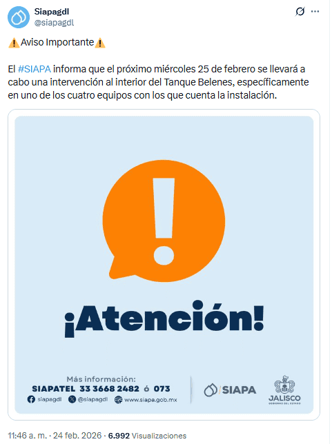 ESPECIAL/ SIAPA&nbsp;