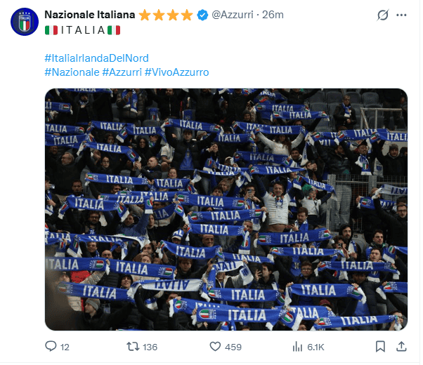&nbsp;X / @Azzurri