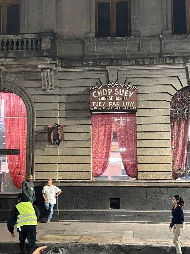 &nbsp; Edificio ubicado en la calle Cinco de Mayo, esquina Filomeno Mata, el cual fue transformado para lucir como un café de chinos de los años 30. ESPECILA