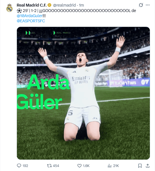 &nbsp;X / @realmadrid