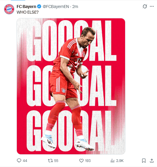 &nbsp;X / @FCBayernEN