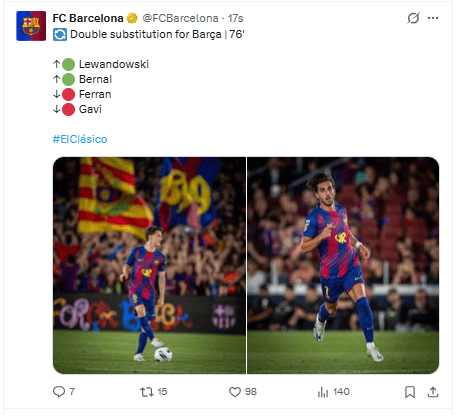 &nbsp;X / @FCBarcelona