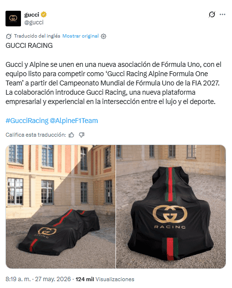 X / @gucci&nbsp;