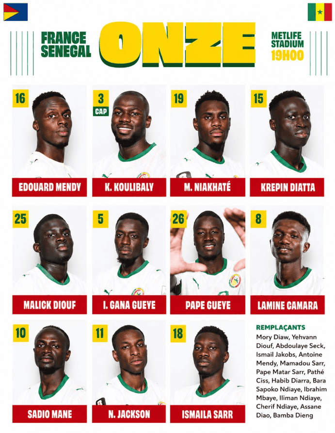 &nbsp;X / @FootballSenegal