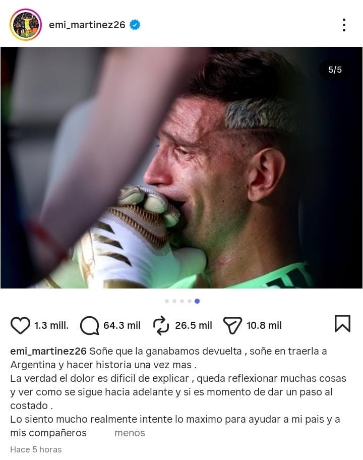 IG / @emi_martinez26&nbsp;