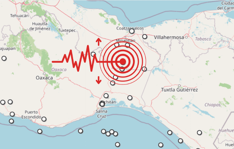 &nbsp;Sismo en Veracruz. ESPECIAL / SSN