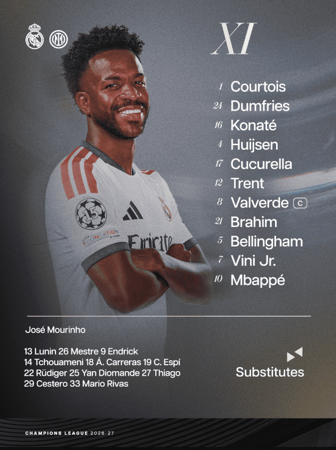 &nbsp;X / @realmadrid