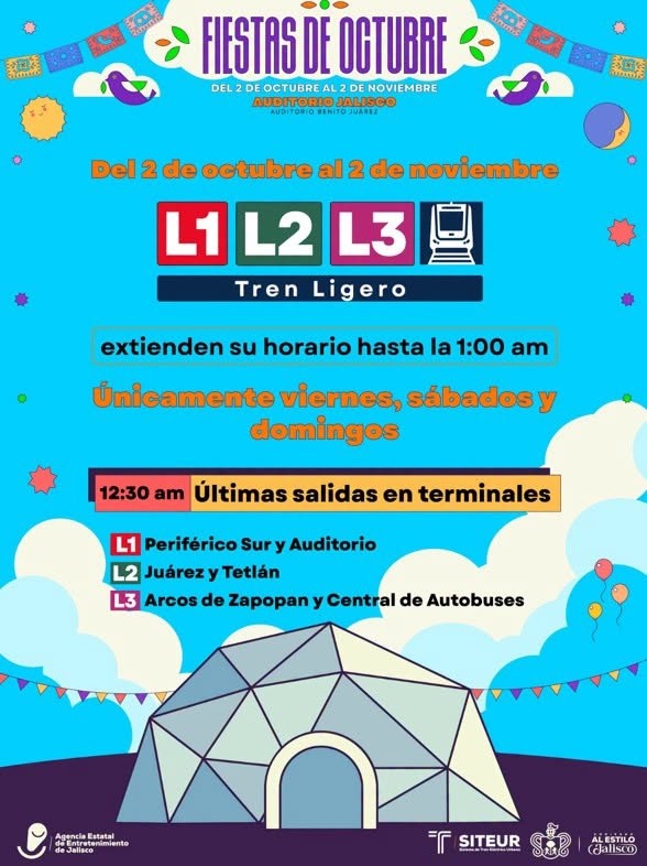 CORTESÍA/ Sistema de Tren Eléctrico Urbano.